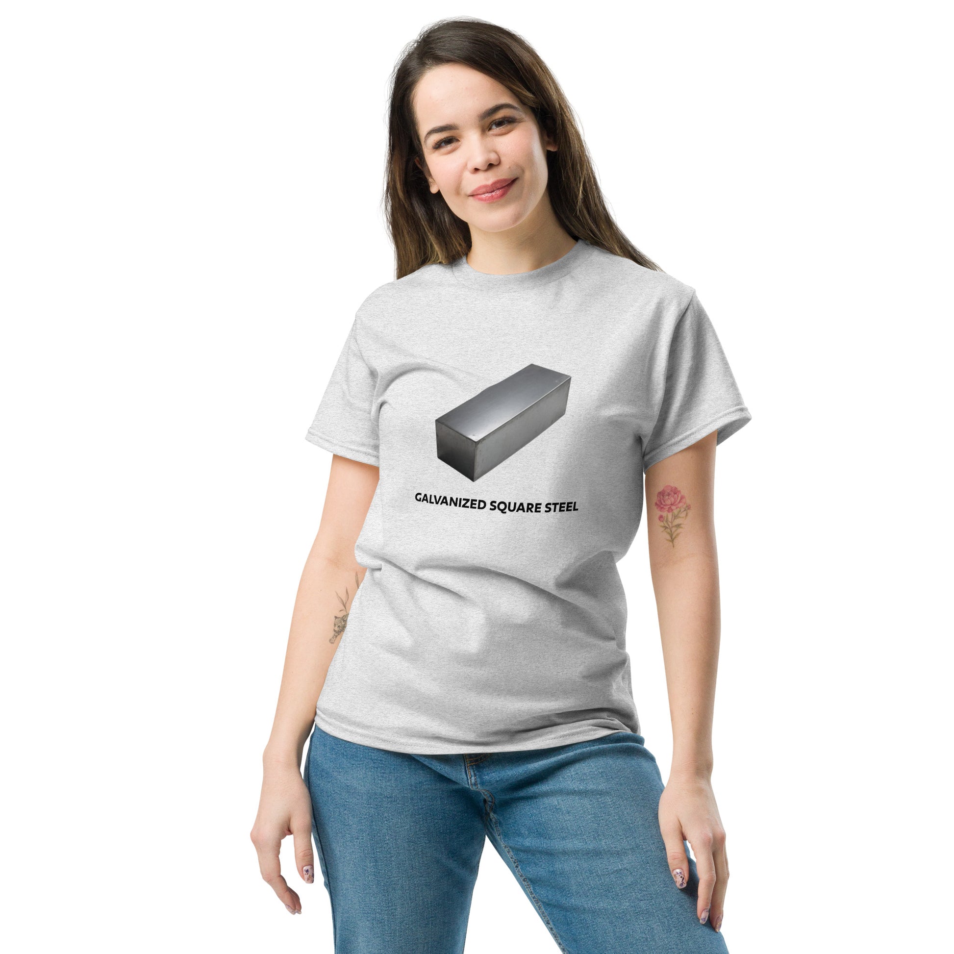 Galvanized Square Steel T-Shirt