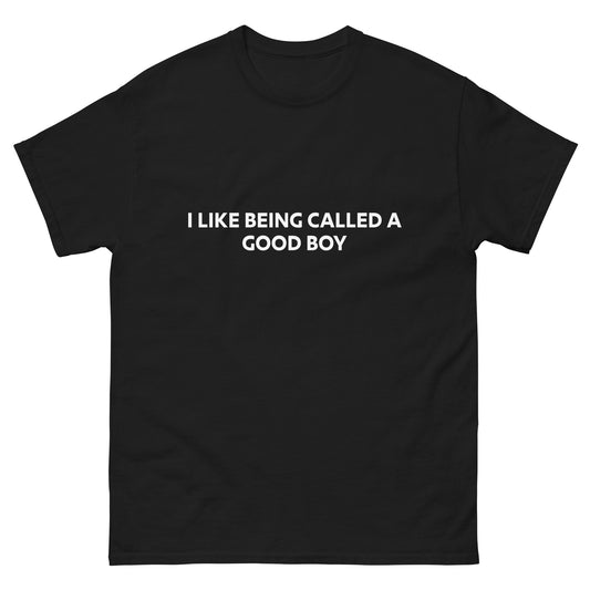 I Like Being Called A Good Boy T-Shirt