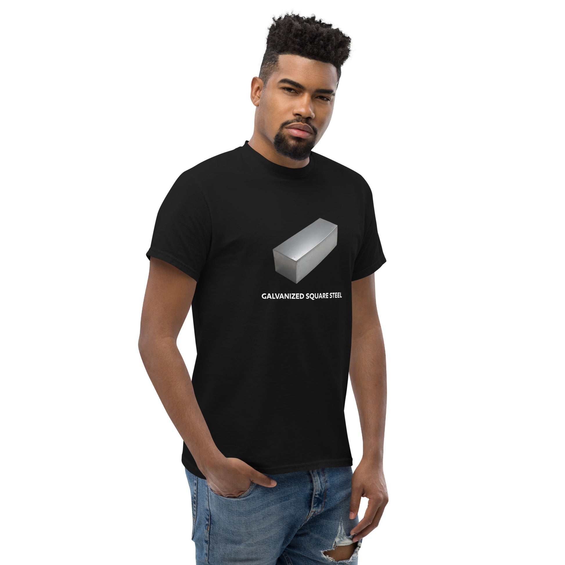 Galvanized Square Steel T-Shirt