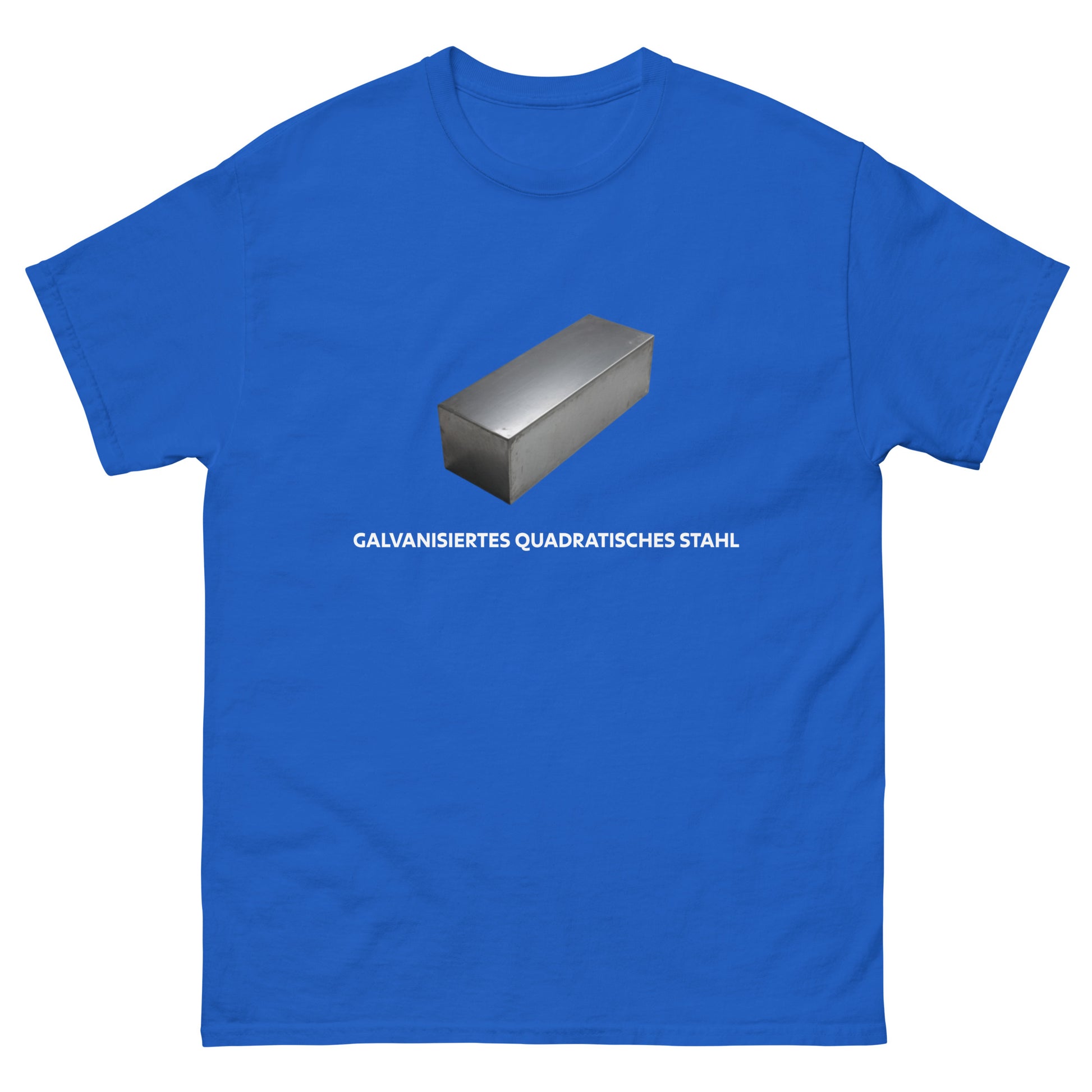 Galvanisiertes Quadratisches Stahl T-Shirt