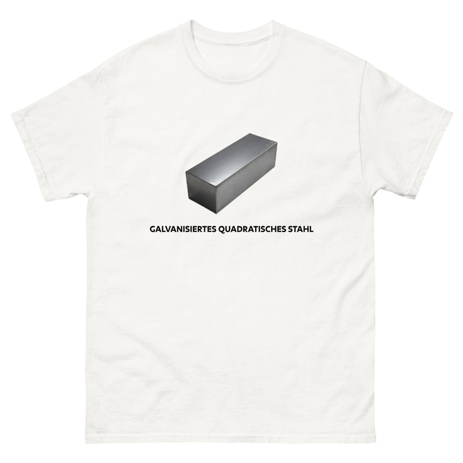 Galvanisiertes Quadratisches Stahl T-Shirt